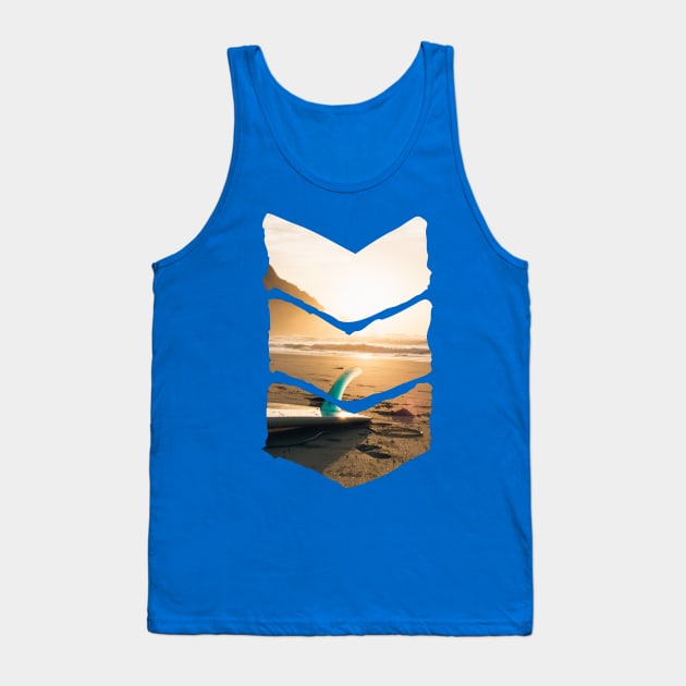 Chevron 1 Tank Top by pablodadiablo